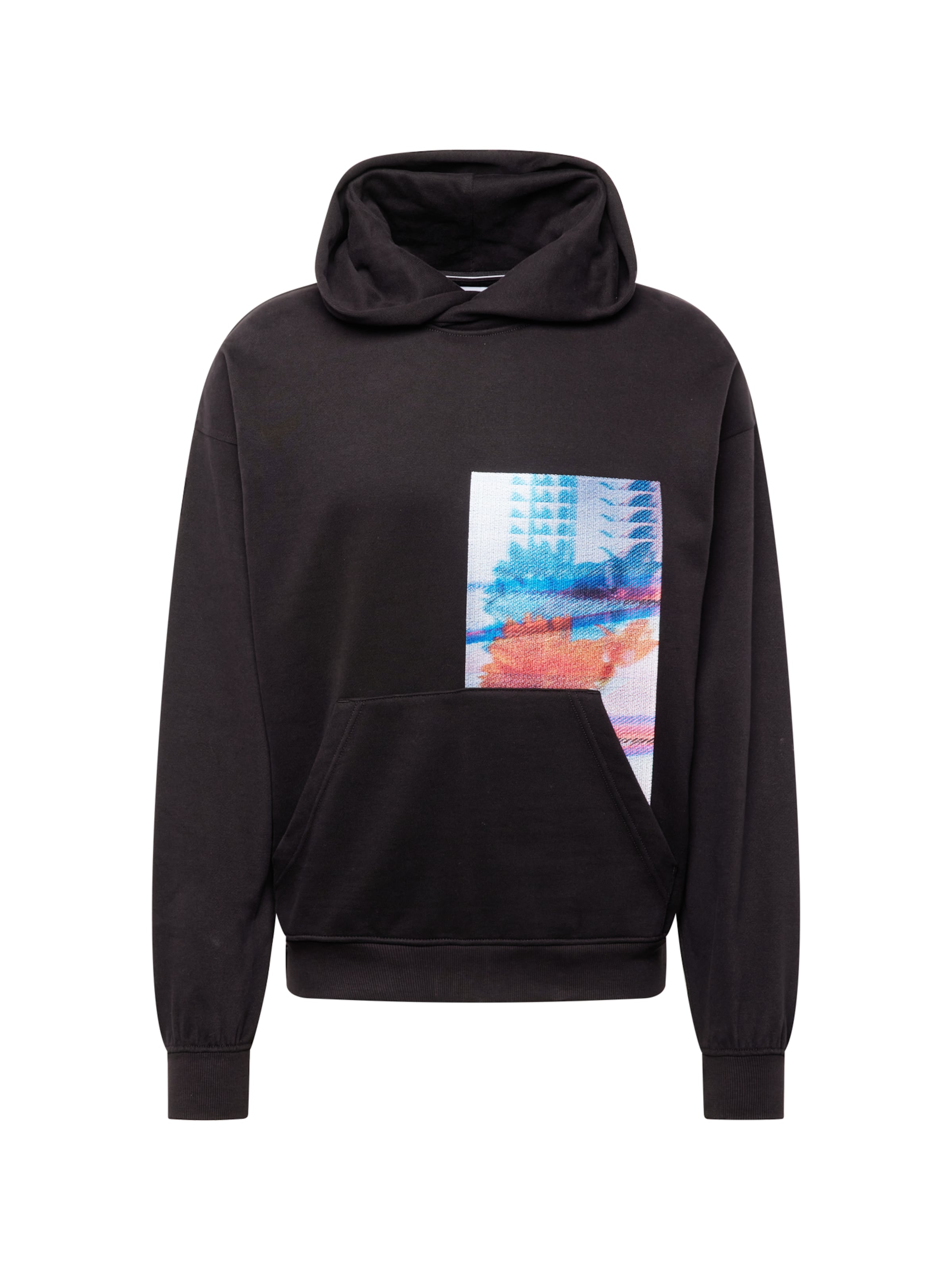 Calvin Klein Jeans Sweatshirt in Schwarz: Vorderseite
