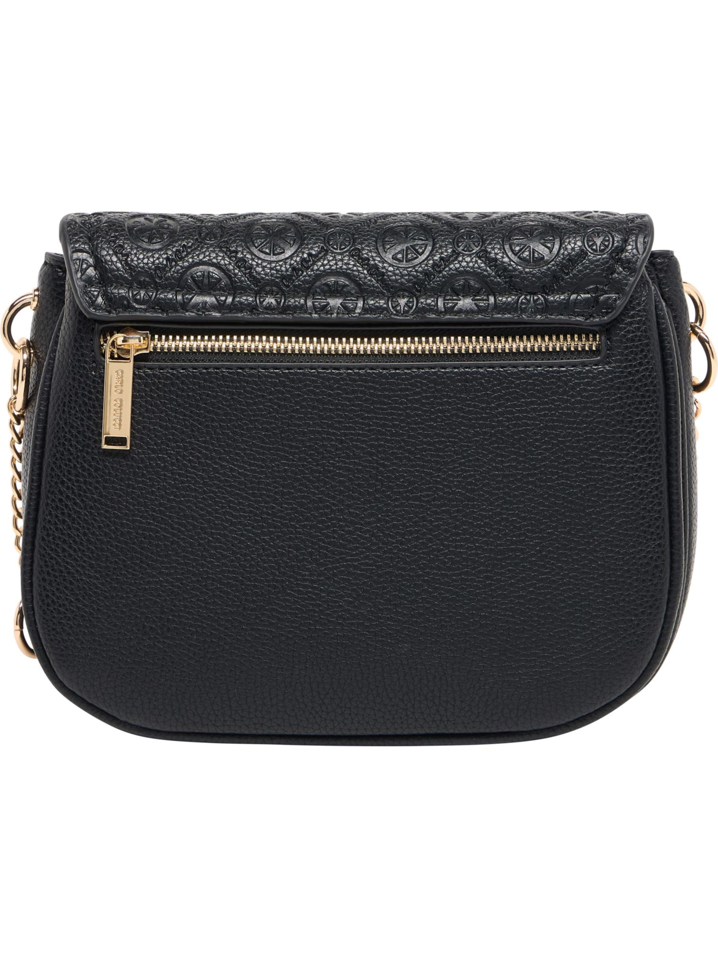 Carlo Colucci Crossbody bag 'Erebara' in Black