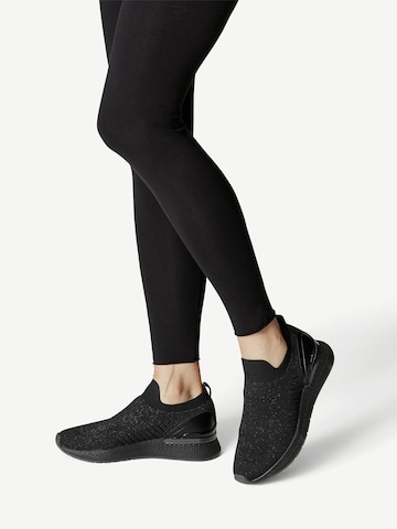 Tamaris Fashletics Slip on boty – černá