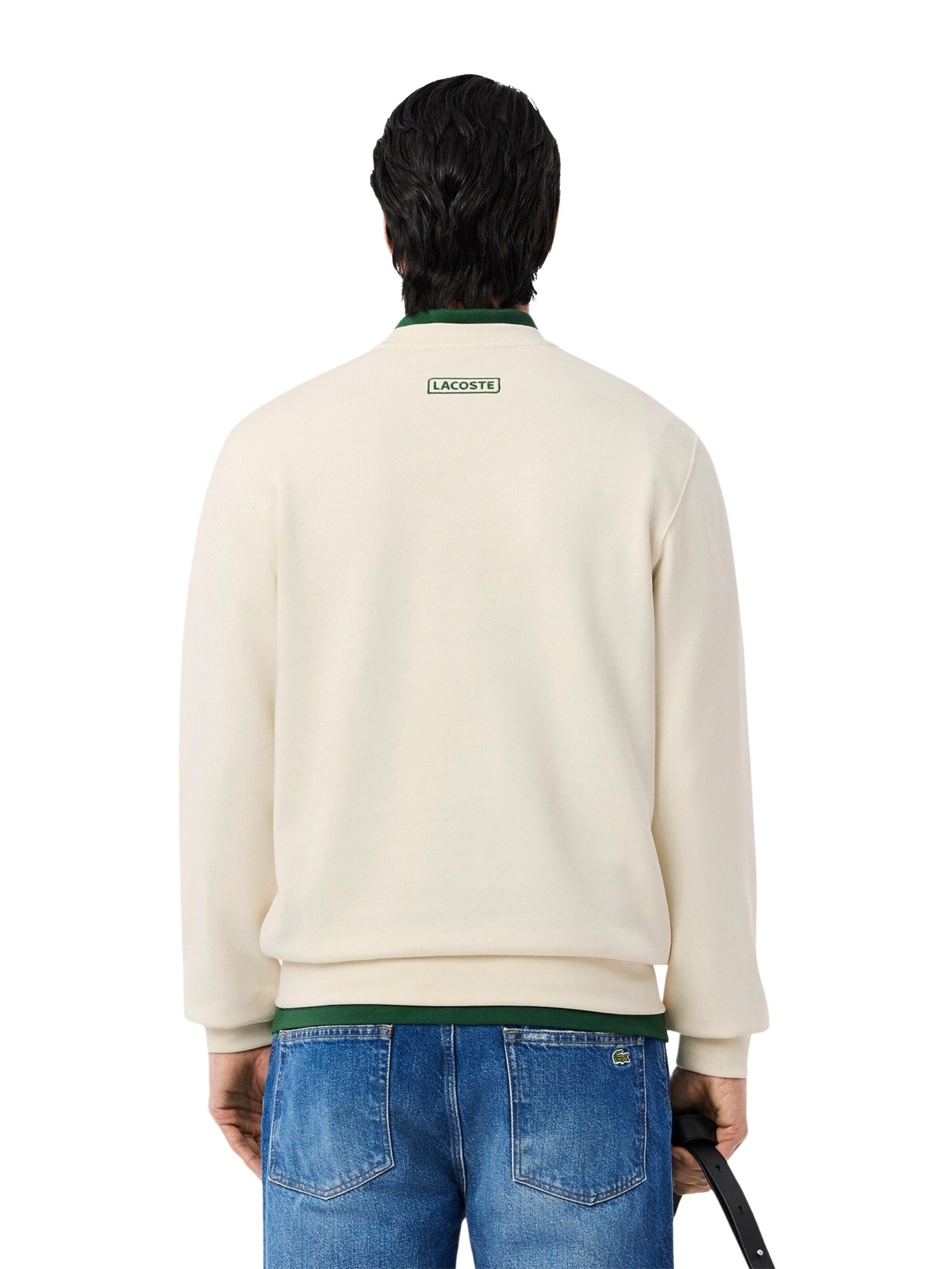 LACOSTE Sweatshirt in Wit