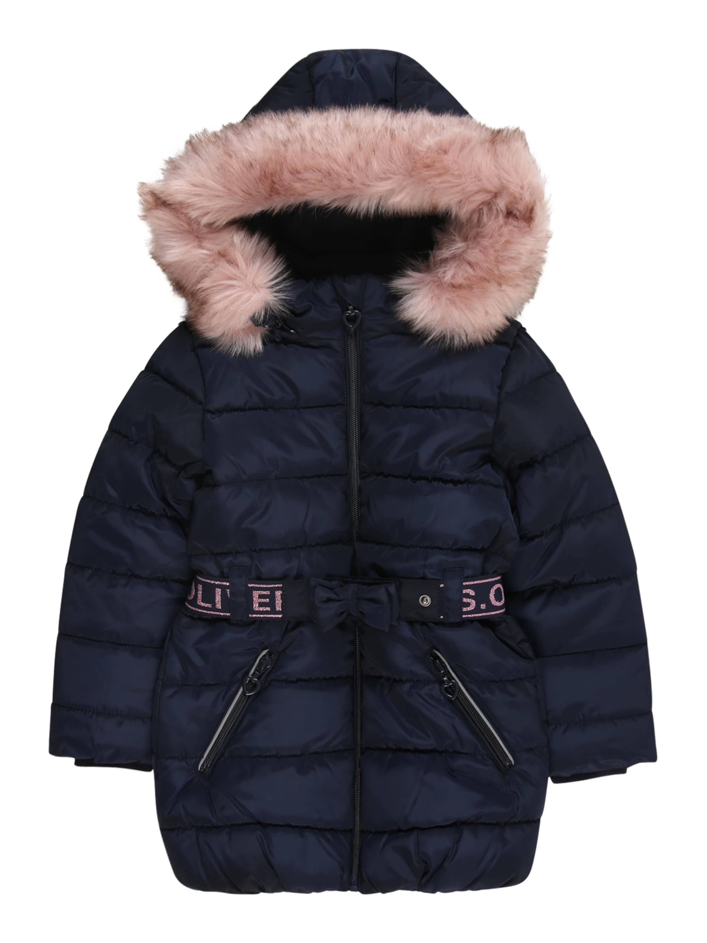 s.Oliver Winter Jacket in Blue: front