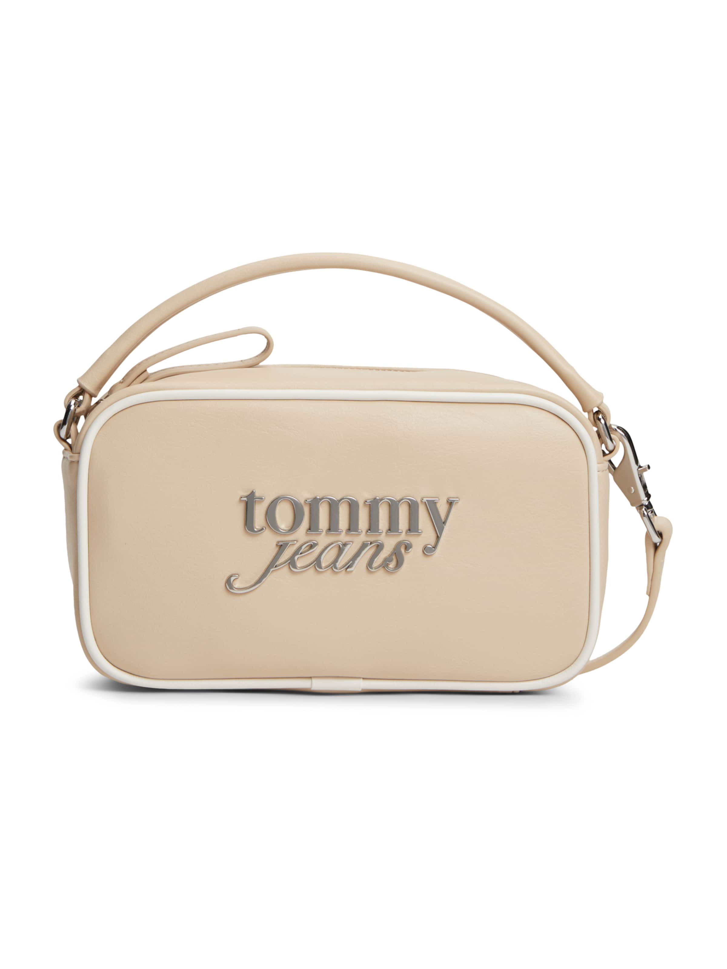 Tommy Jeans Umhängetasche in Beige: Vorderseite