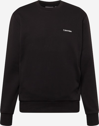 Calvin Klein Sweatshirt em preto / branco, Vista do produto