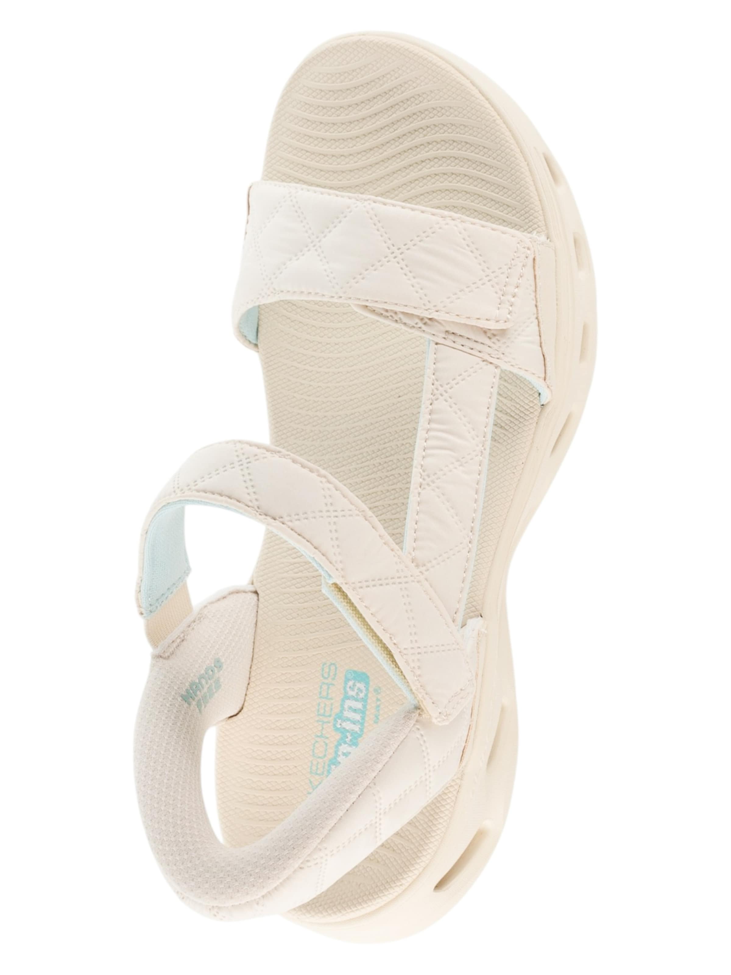 SKECHERS Strap sandal 'Skechers : GO Walk Glide-Step 2.0' in Beige