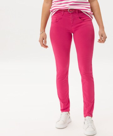 BRAX Slimfit Jeans 'Ana' in Pink: predná strana