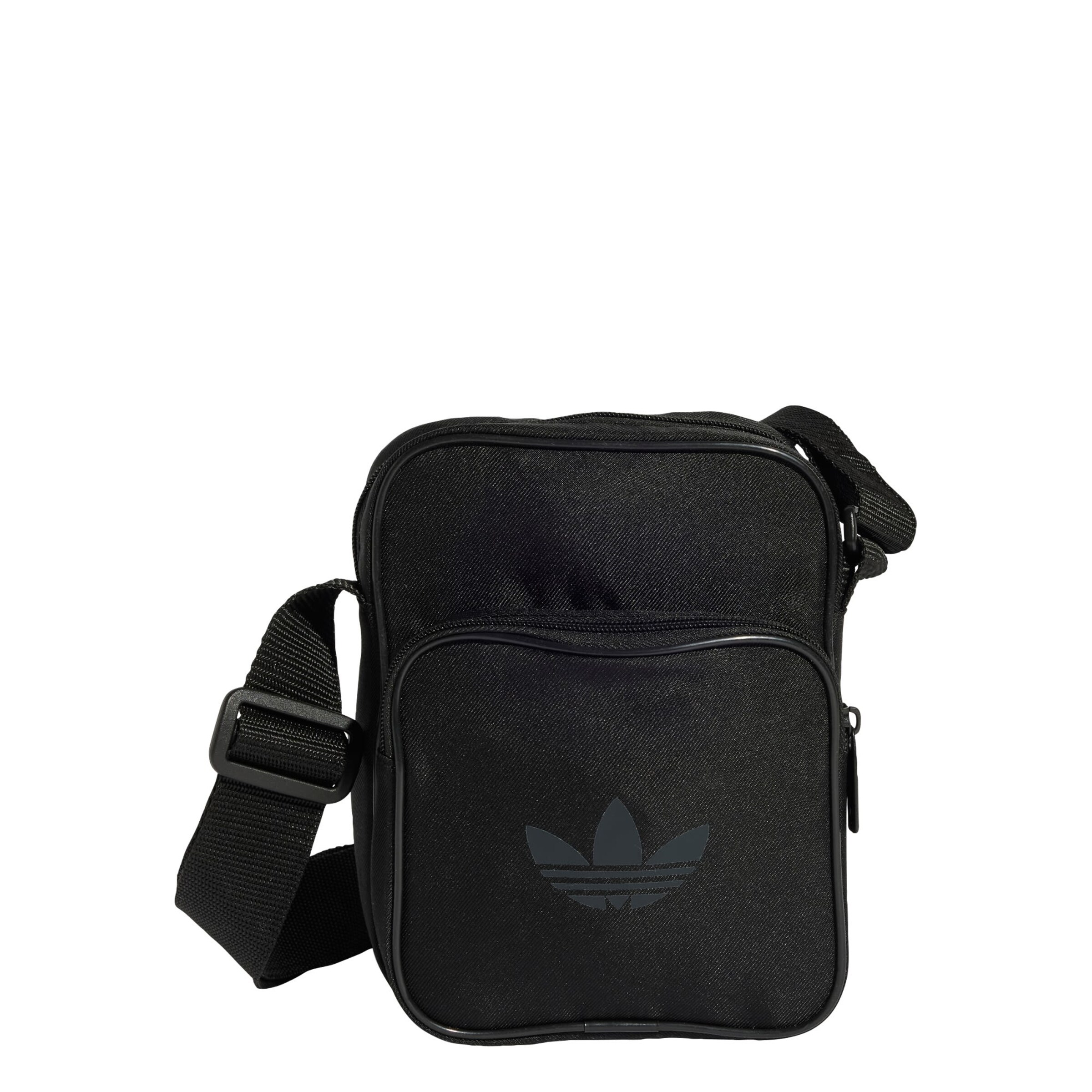 ADIDAS ORIGINALS - Bolso de hombro 'Adicolor Classic' en negro: frente