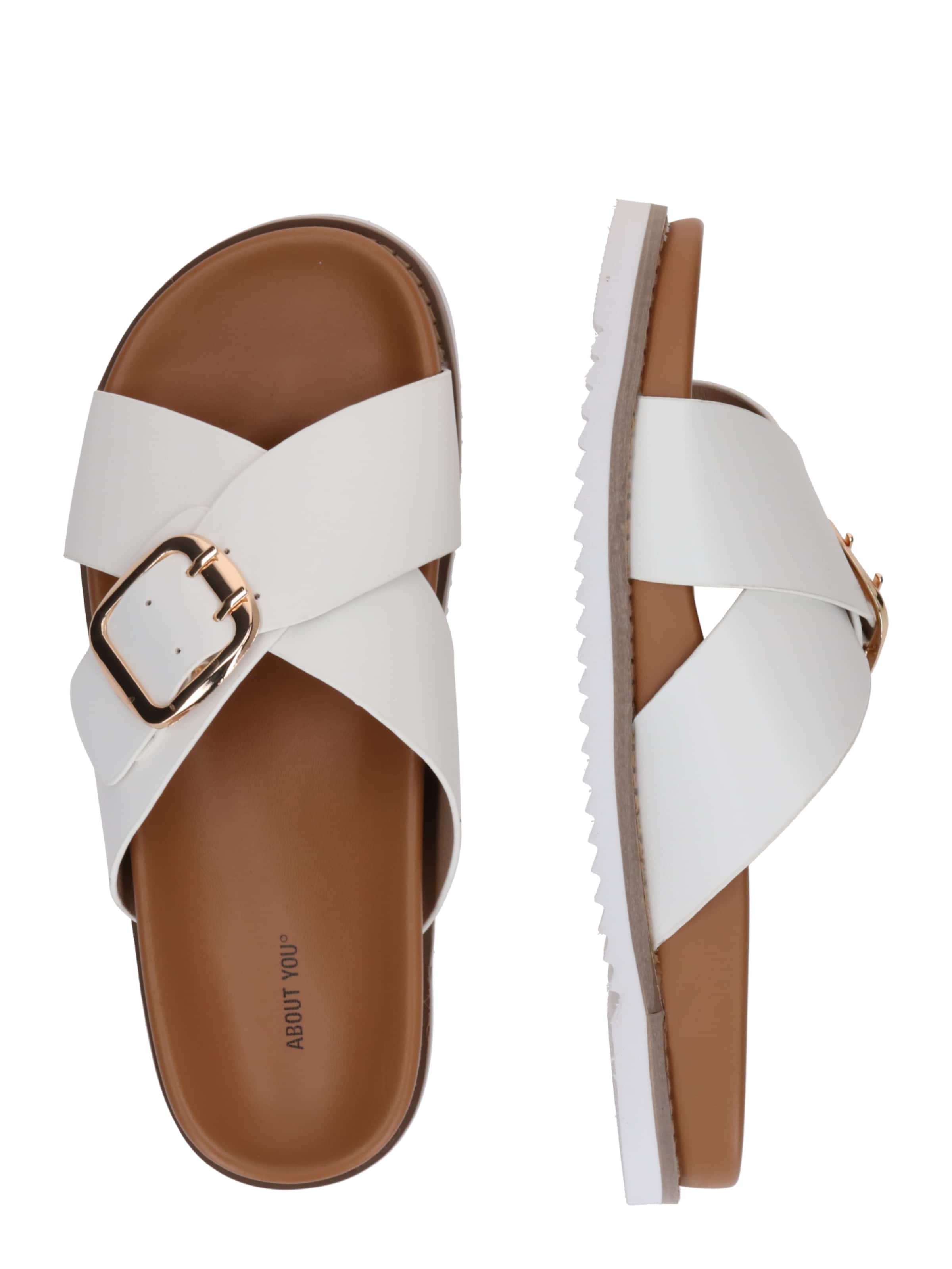 Mule 'Helin' ABOUT YOU en blanc