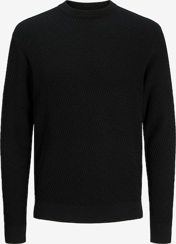 JACK & JONES Pullover '12283381' in Schwarz: Vorderseite