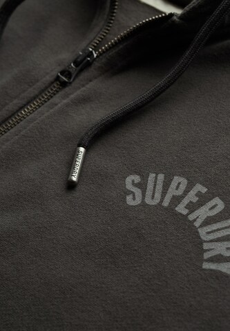 Superdry Sweatvest 'Athletic Essentials' in Grijs