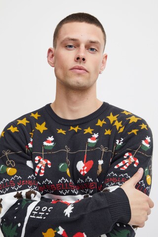 BLEND Weihnachtspullover in Mischfarben