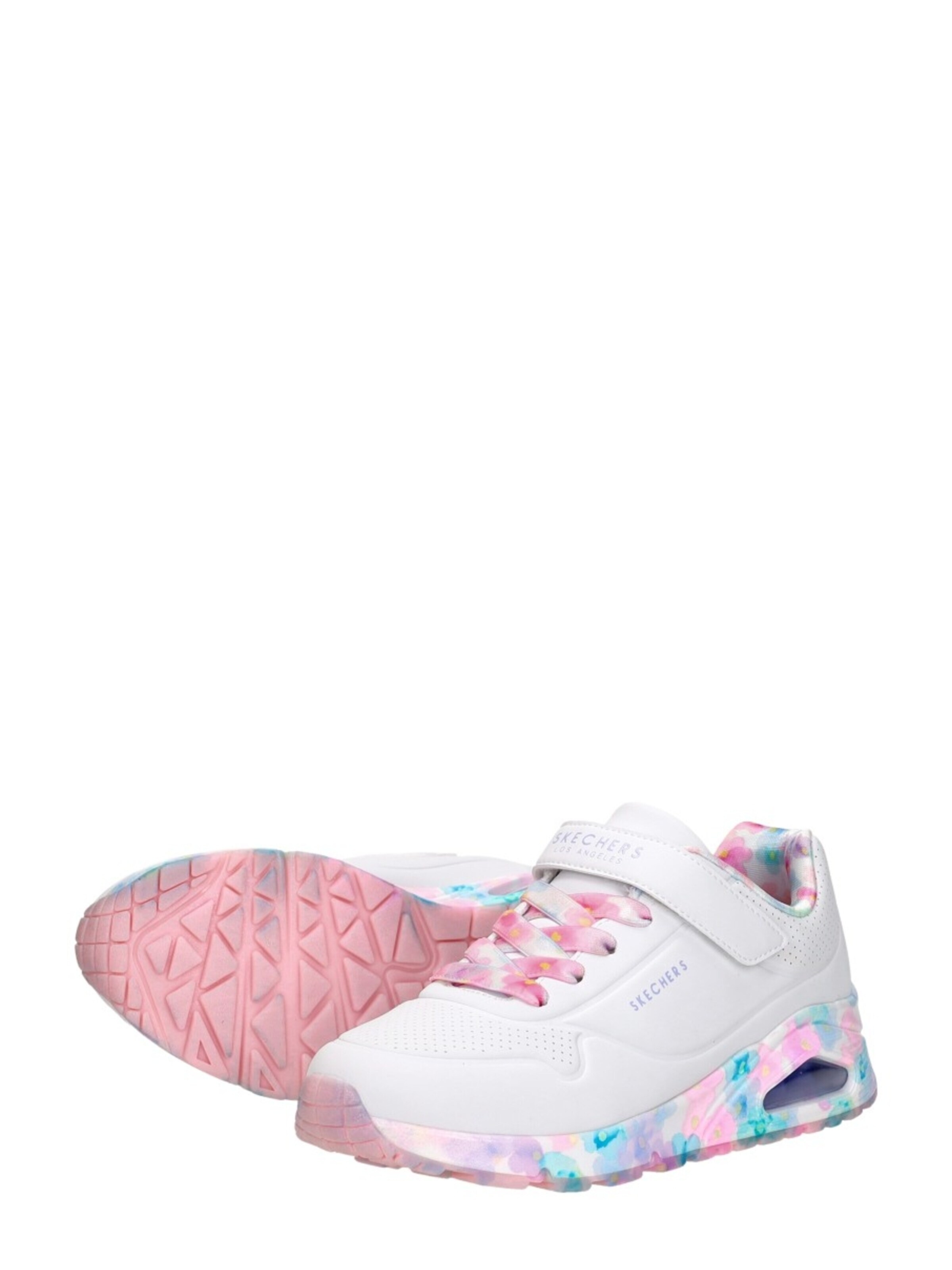 SKECHERS Sneakers 'Uno Gen1 - Fresh Blooms' in Wit