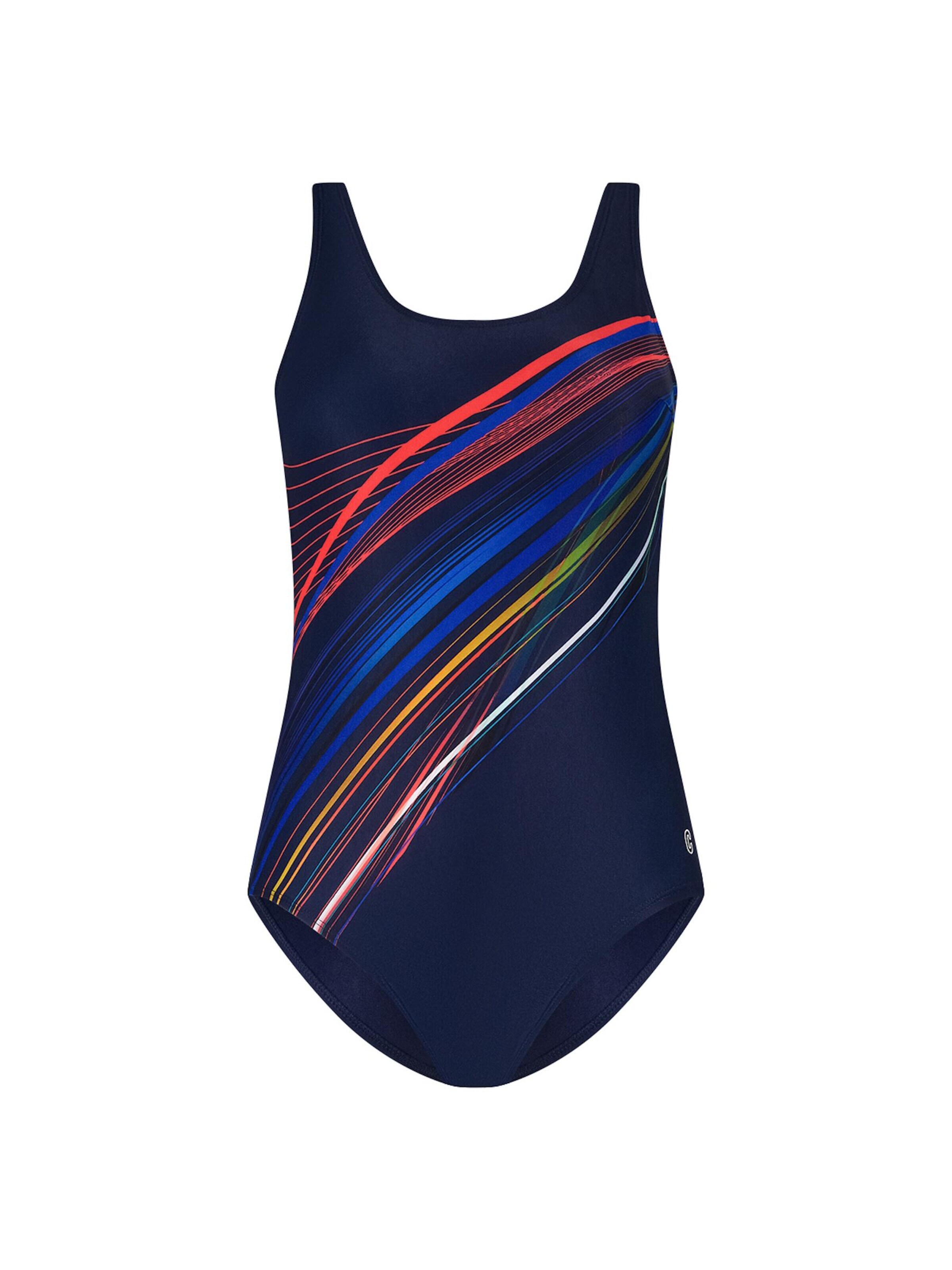 Ten Cate Classic Swimsuit in Blue: front
