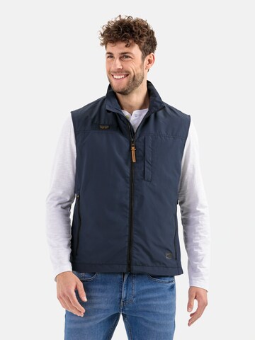 CAMEL ACTIVE Vest in Blue: front