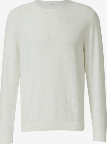 s.Oliver Pullover in Beige: Vorderseite