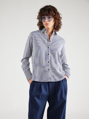 ONLY Blouse 'BERIT' in Blauw: voorkant