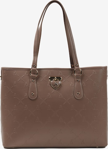 Shopper 'Mathilde' di L'Atelier Du Sac in beige: frontale