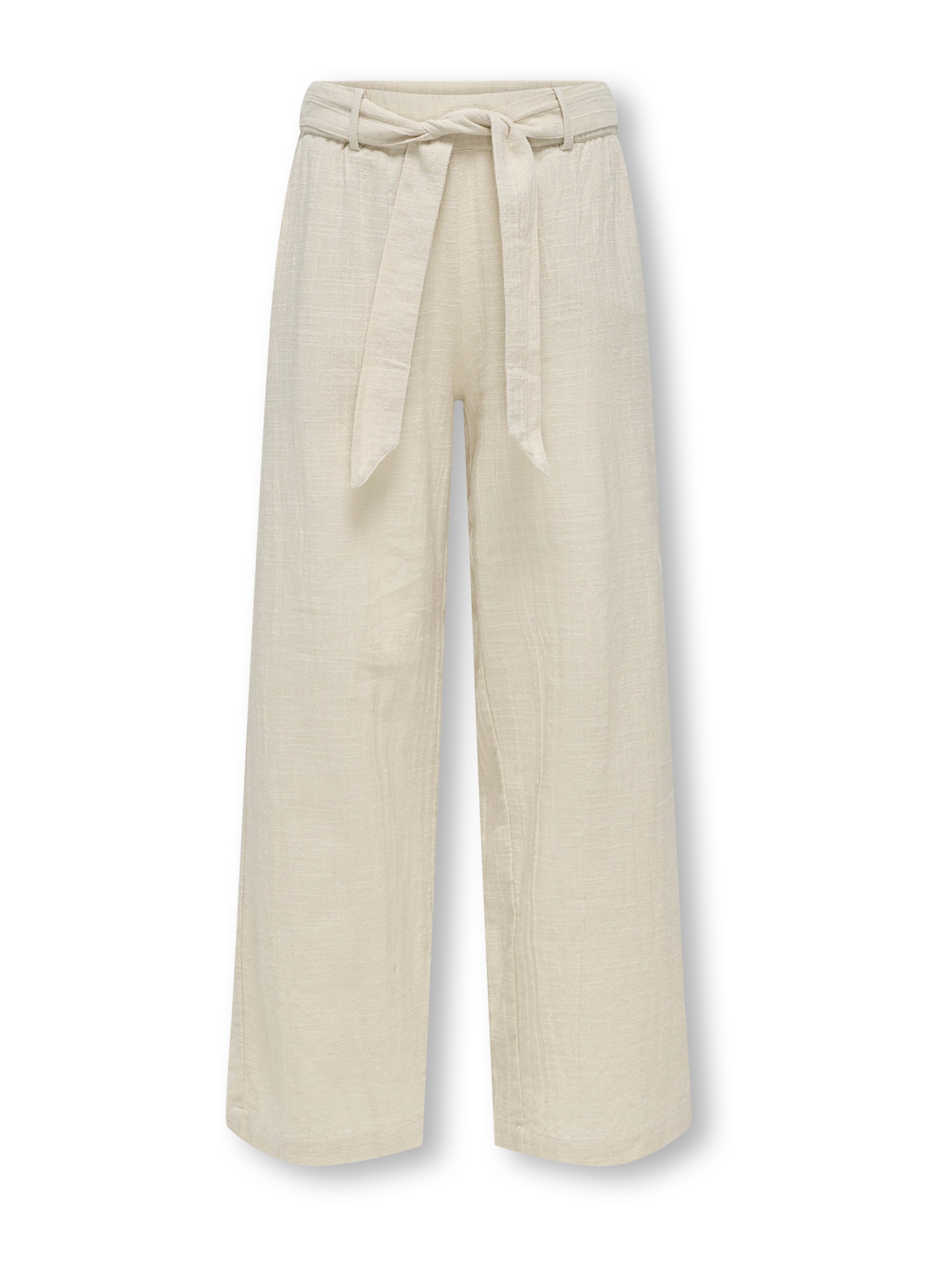 ONLY GIRLS Wide leg Byxa 'KOGTizana' i grå: framsida