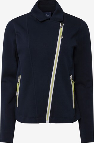 LAURASØN Between-Season Jacket in Blue: front