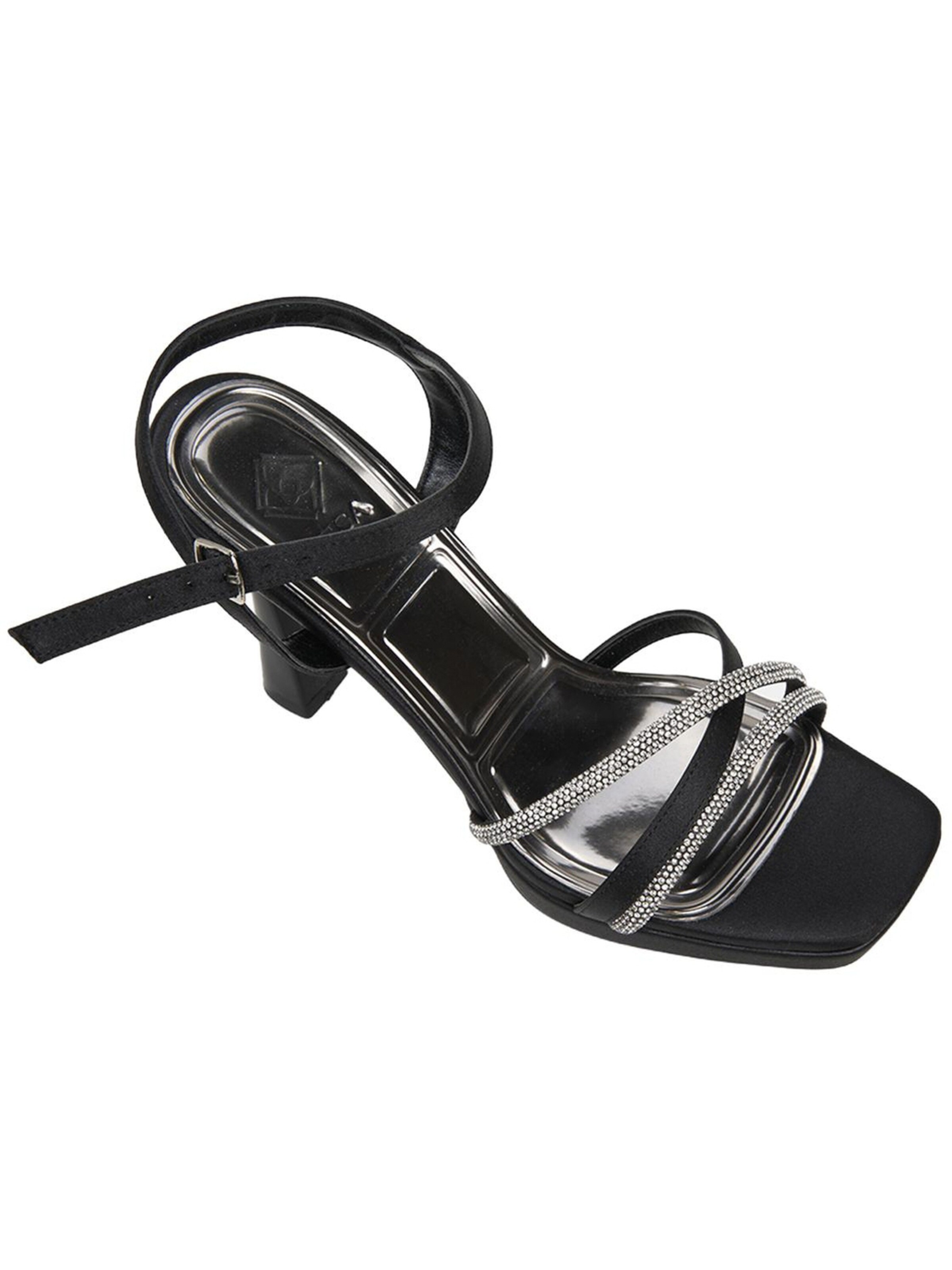 Desa T-Bar Sandals in Black