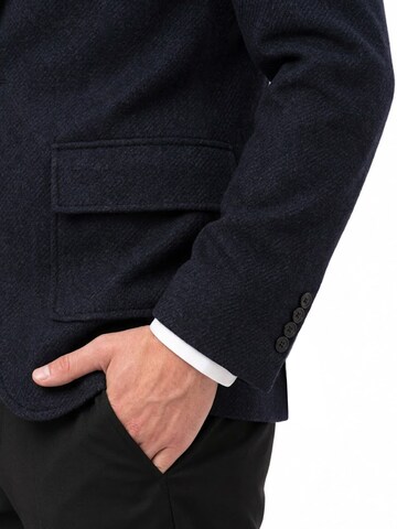 ALLTHEMEN Regular fit Suit Jacket 'Morgenglut' in Blue