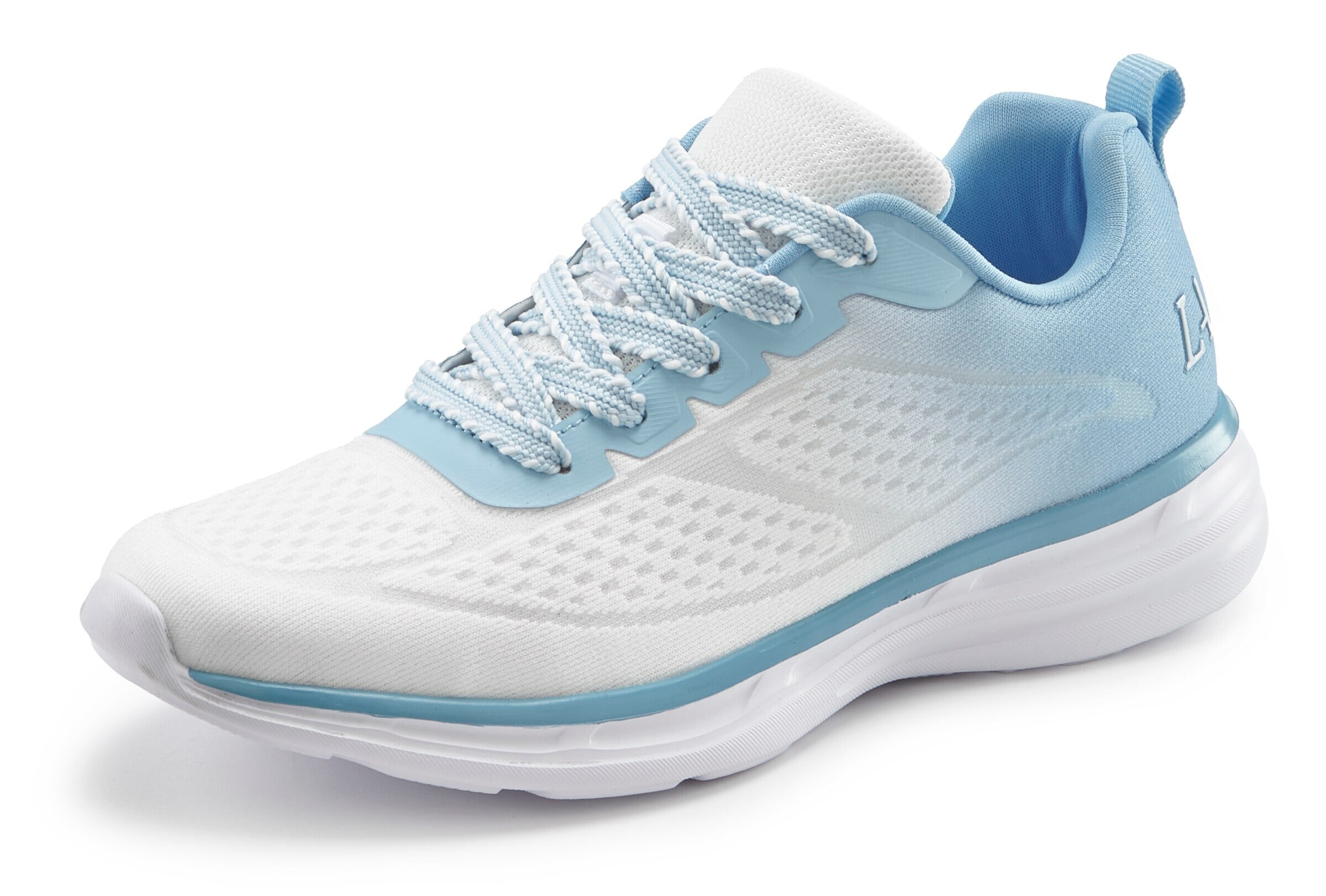 LASCANA Sneaker in pastellblau / hellblau / weiß, Produktansicht