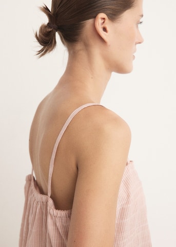 MANGO Negligee 'Sienna' in Orange