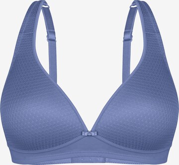 Triangle Soutien-gorge 'MODERN MIND' sassa en bleu : devant