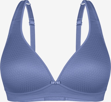 Triangle Soutien-gorge 'MODERN MIND' sassa en bleu : devant