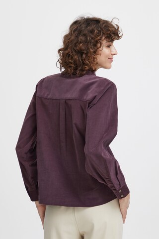 b.young Blouse 'dinia' in Lila