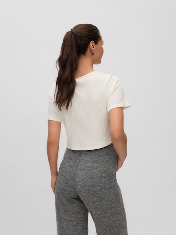 MAMALICIOUS - Top en blanco
