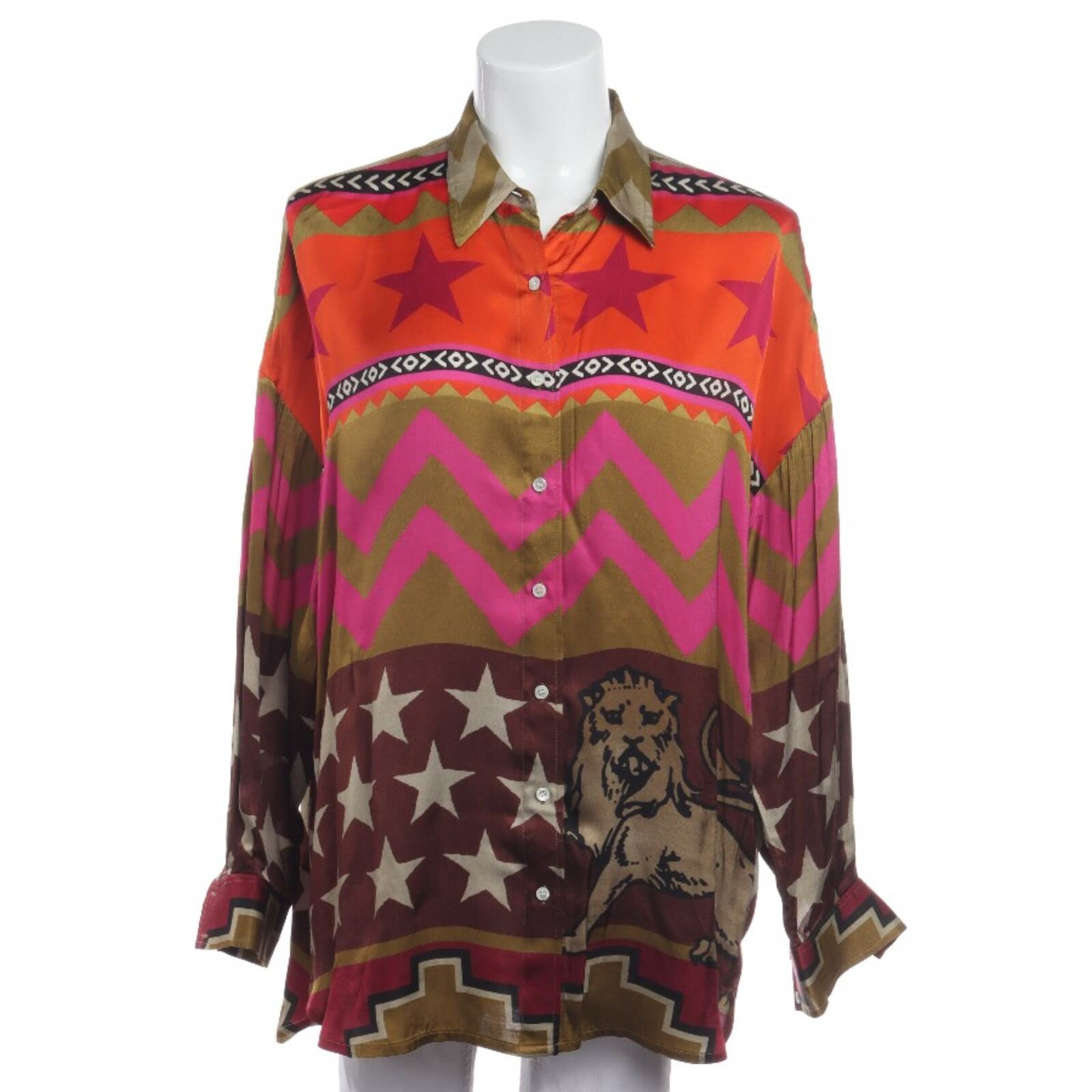 Grace Bluse / Tunika M in Mischfarben: Vorderseite