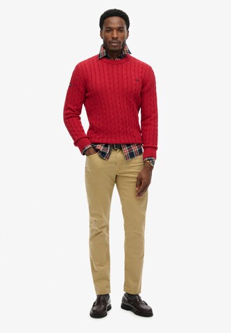 Pull-over Superdry & Co en rouge