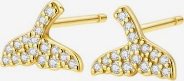 Hey Happiness - Pendientes en oro: frente