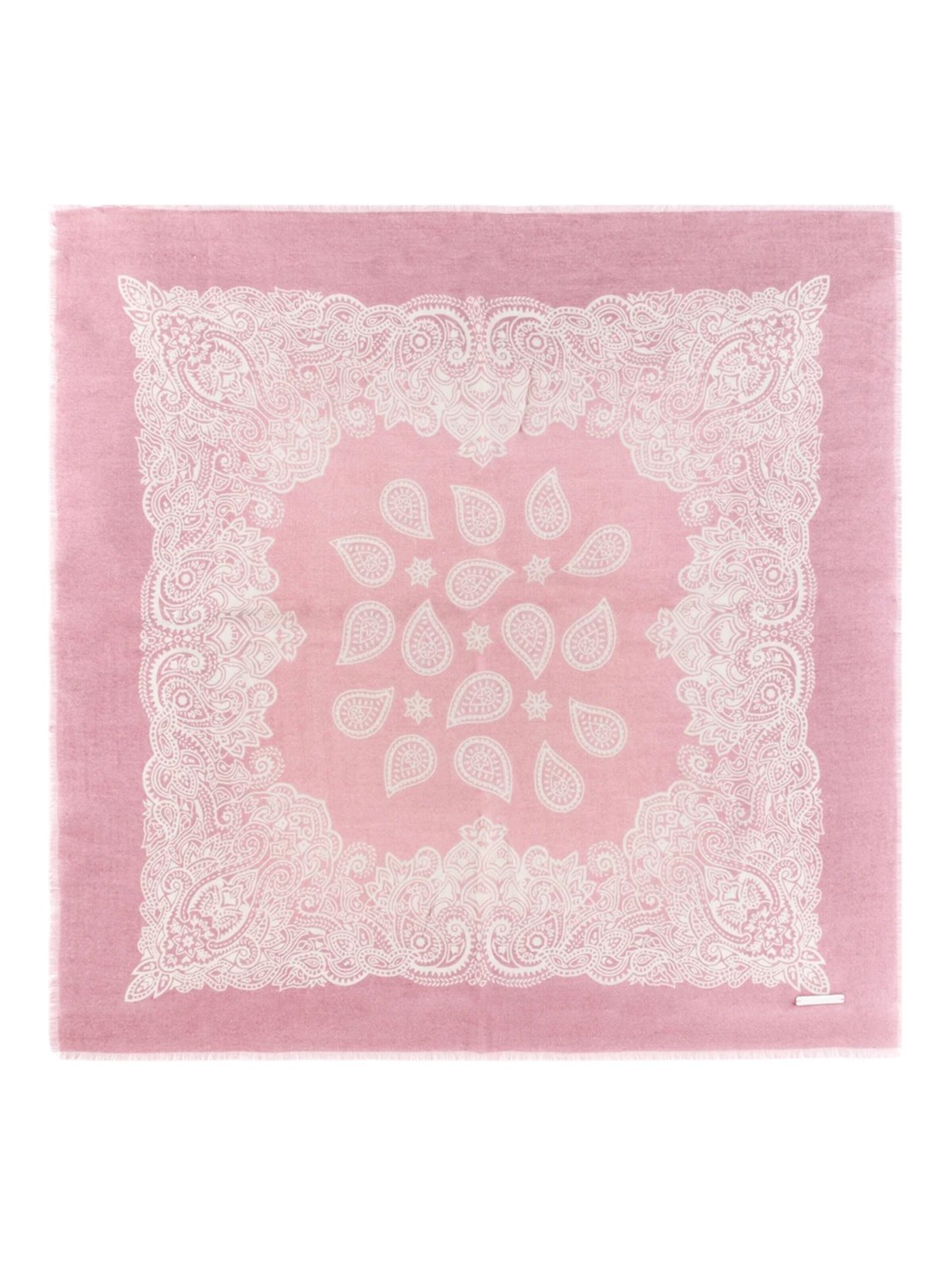 SILK & CASHMERE Scarf in Pink