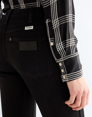 évasé Jean 'MONTANA' WRANGLER en noir