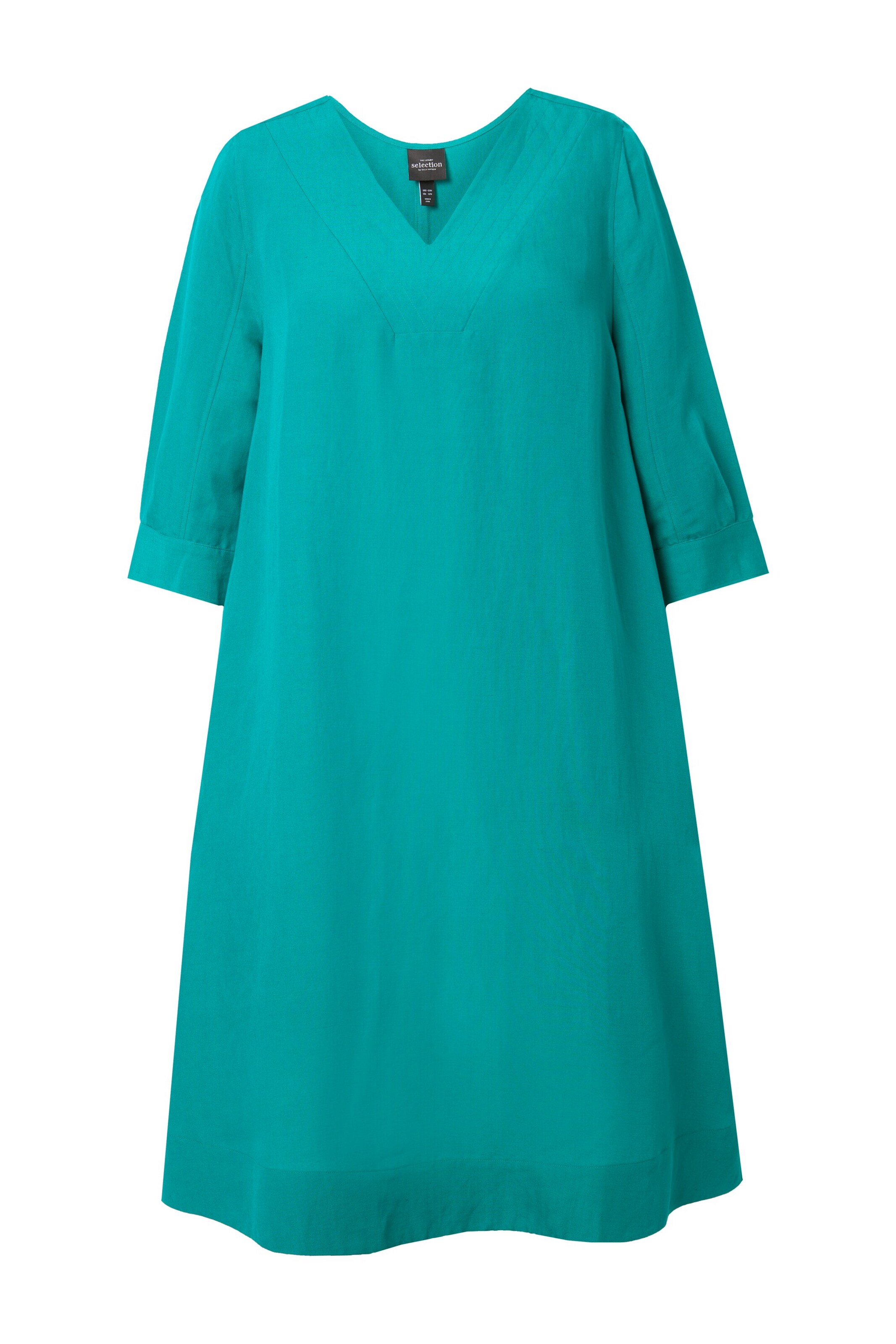Robe Ulla Popken en bleu : devant