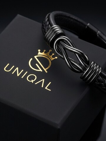 UNIQAL Rannekoru 'ETERNAL' värissä musta