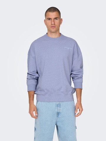 Only & SonsSweater majica 'Layne' - ljubičasta boja