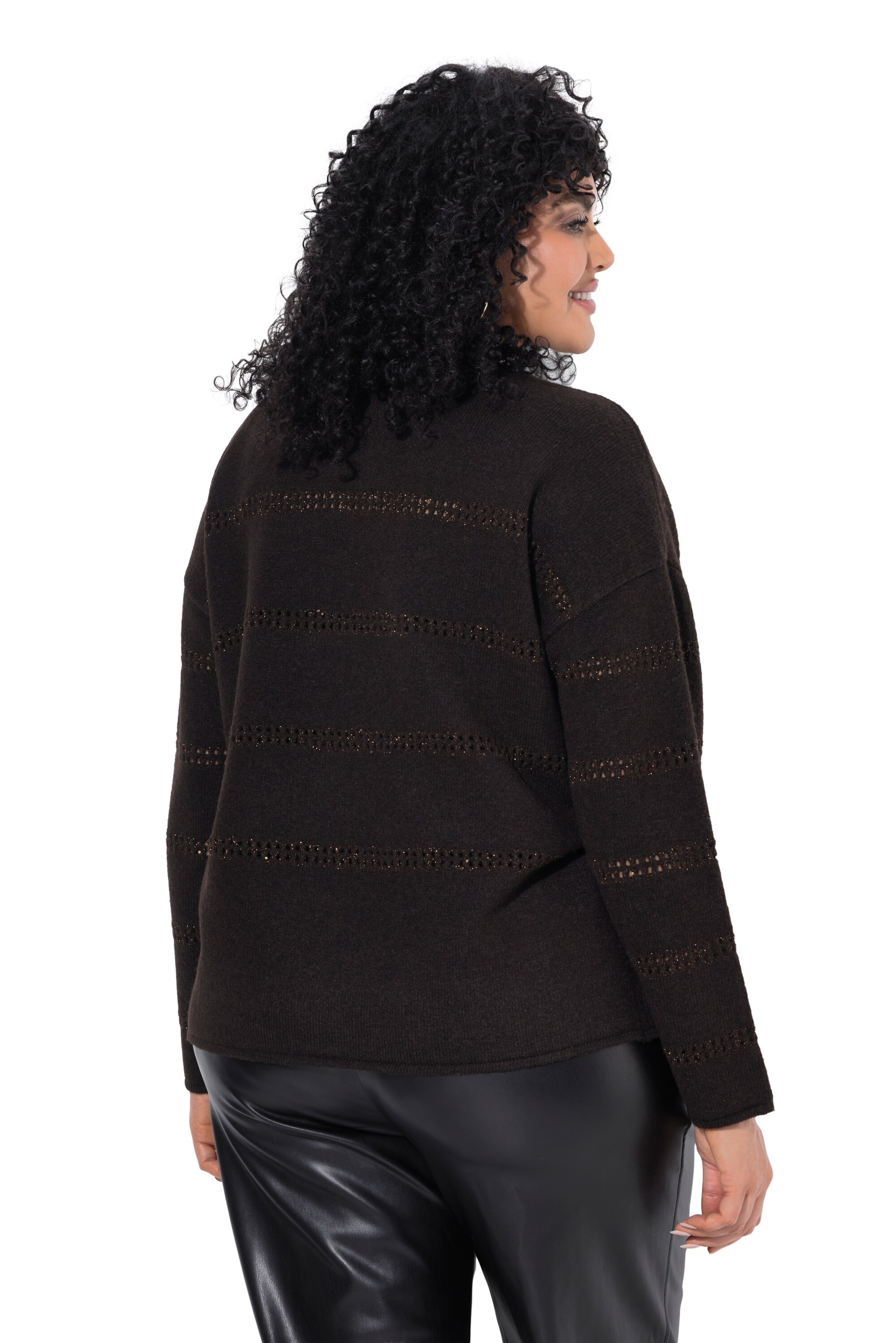 Ulla Popken Sweater in Brown