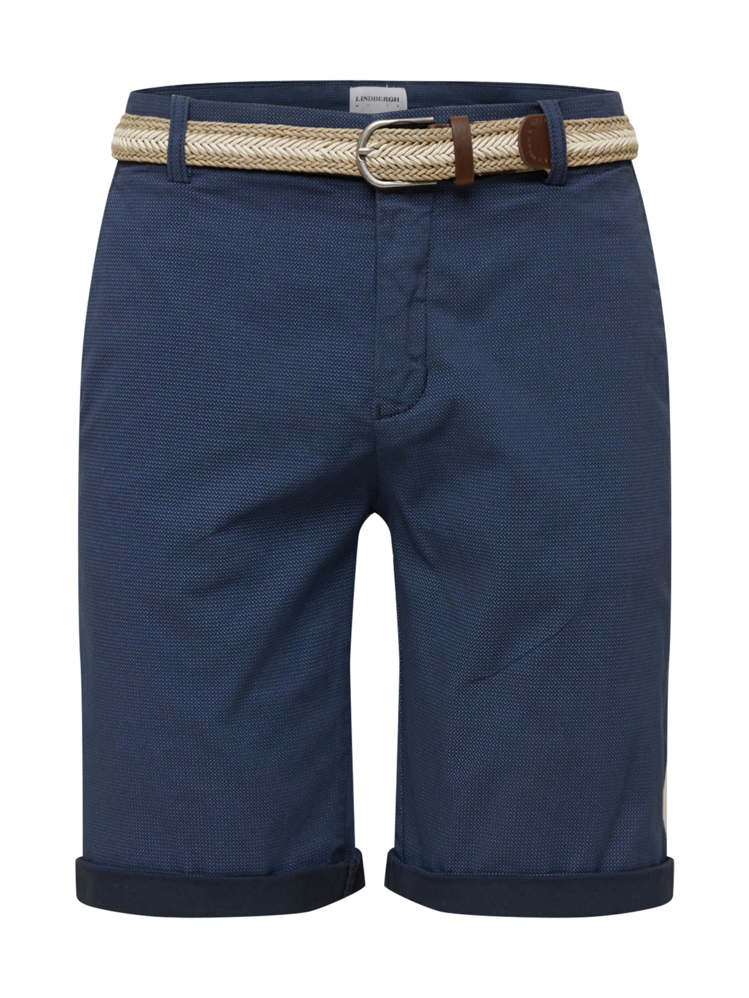 Pantalon chino 'Superflex' Lindbergh en bleu : devant