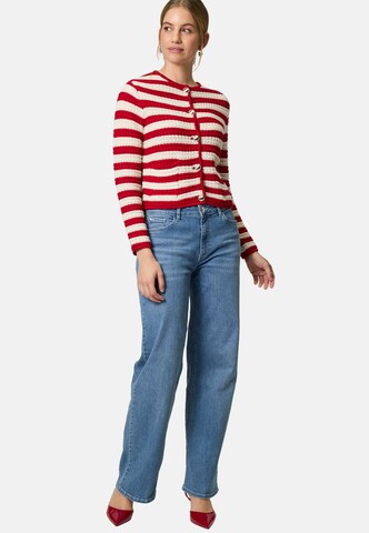 Cardigan zero en rouge
