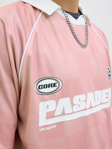 Maglietta 'JCORetreat' di JACK & JONES in rosa