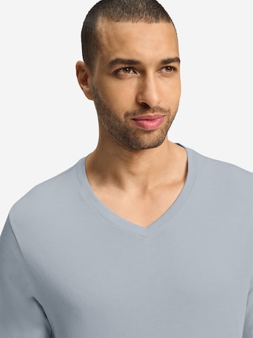 Hanro Pyjama lang ' Night & Day ' in Blauw