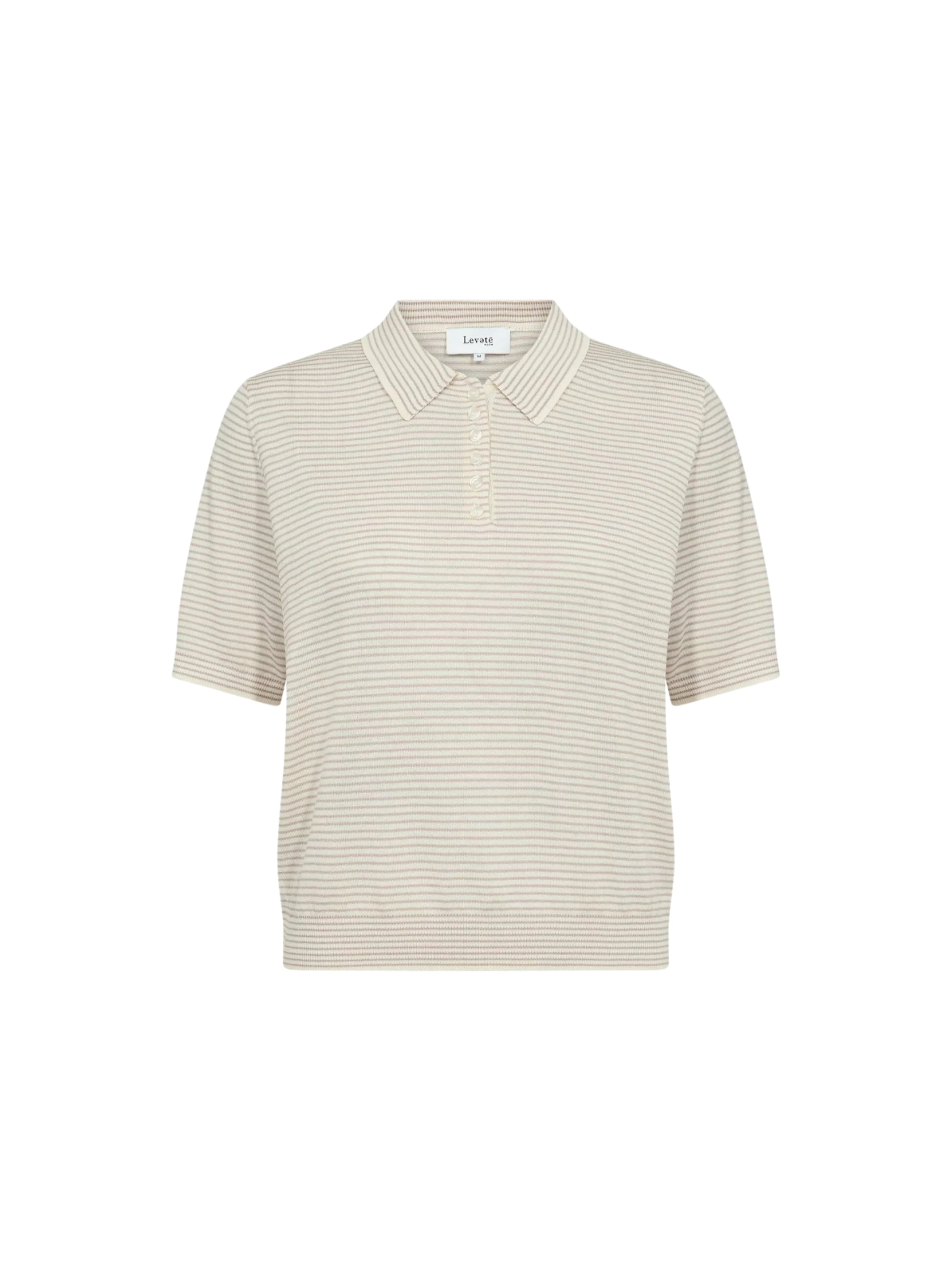 Levete Room Koszulka ' LR ' w kolorze biały: przód