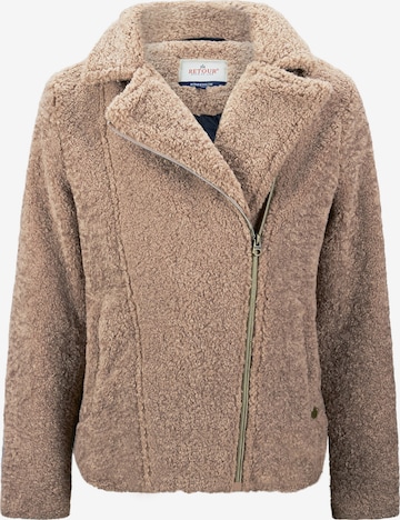 Retour Jeans Jacke 'Kim' in Beige: predná strana