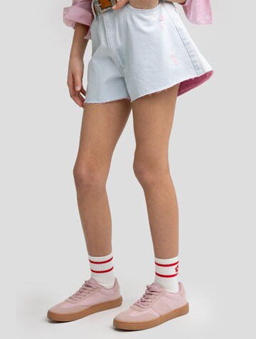 BIG STAR Regular SHORTS 'SALLY' in Blau
