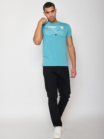 Maglietta 'Nature Valley' di GREENBOMB in blu