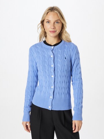 Polo Ralph Lauren Knit Cardigan in Blue: front