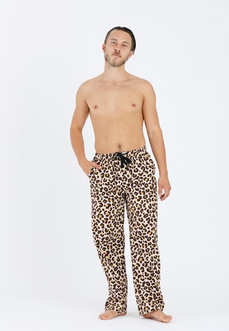 Lousy Livin Pajama Pants 'Leroy' in Beige