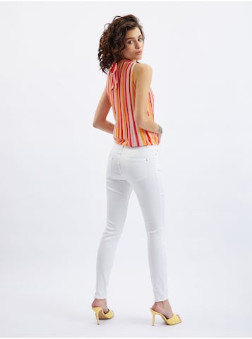 Orsay Slim fit Pants 'Paulina' in White